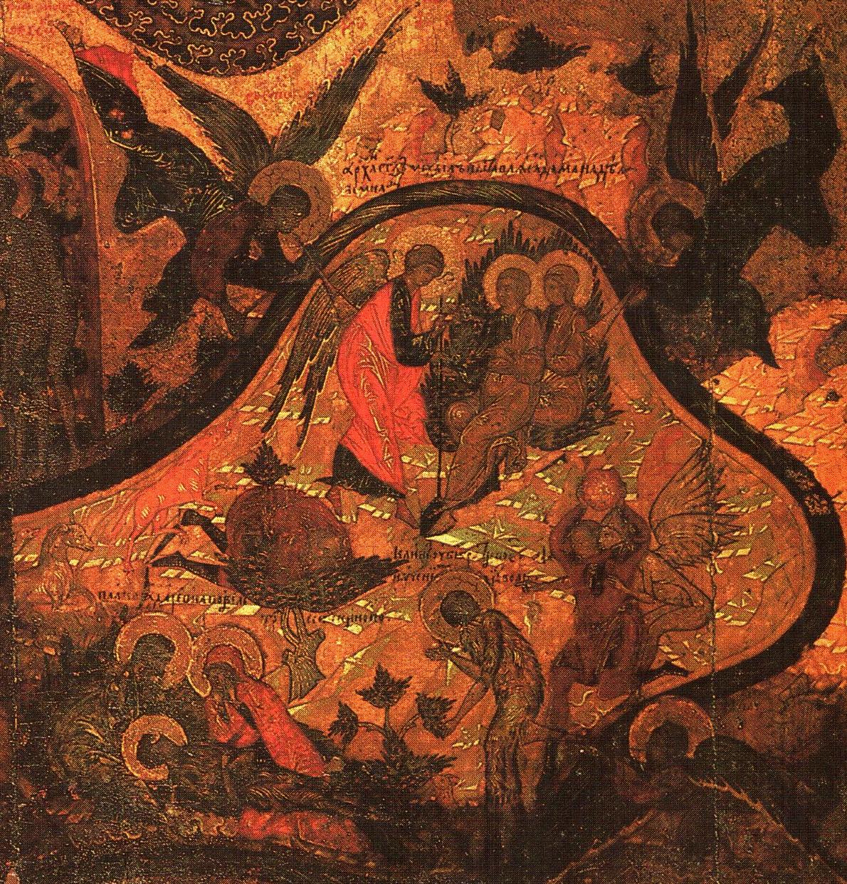 Четырехчастная икона. Символика и догматика