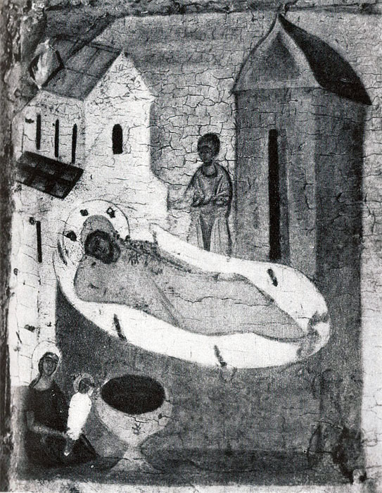  Рождество Николы. Клеймо иконы «Никола в житии» из Теребуржского погоста
