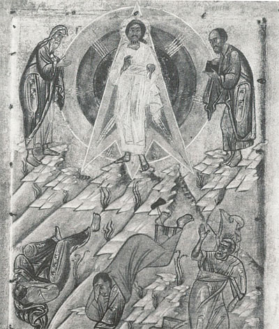 Икона «Преображение» из д. Суйсари. XVI век