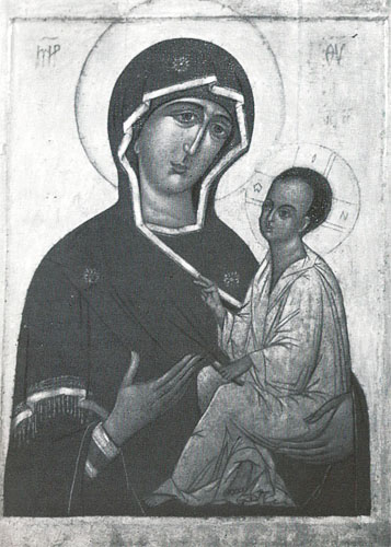 Икона «Богоматерь Тихвинская»