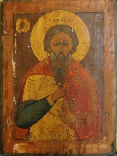 Икона Святой мученик Конон Градарь